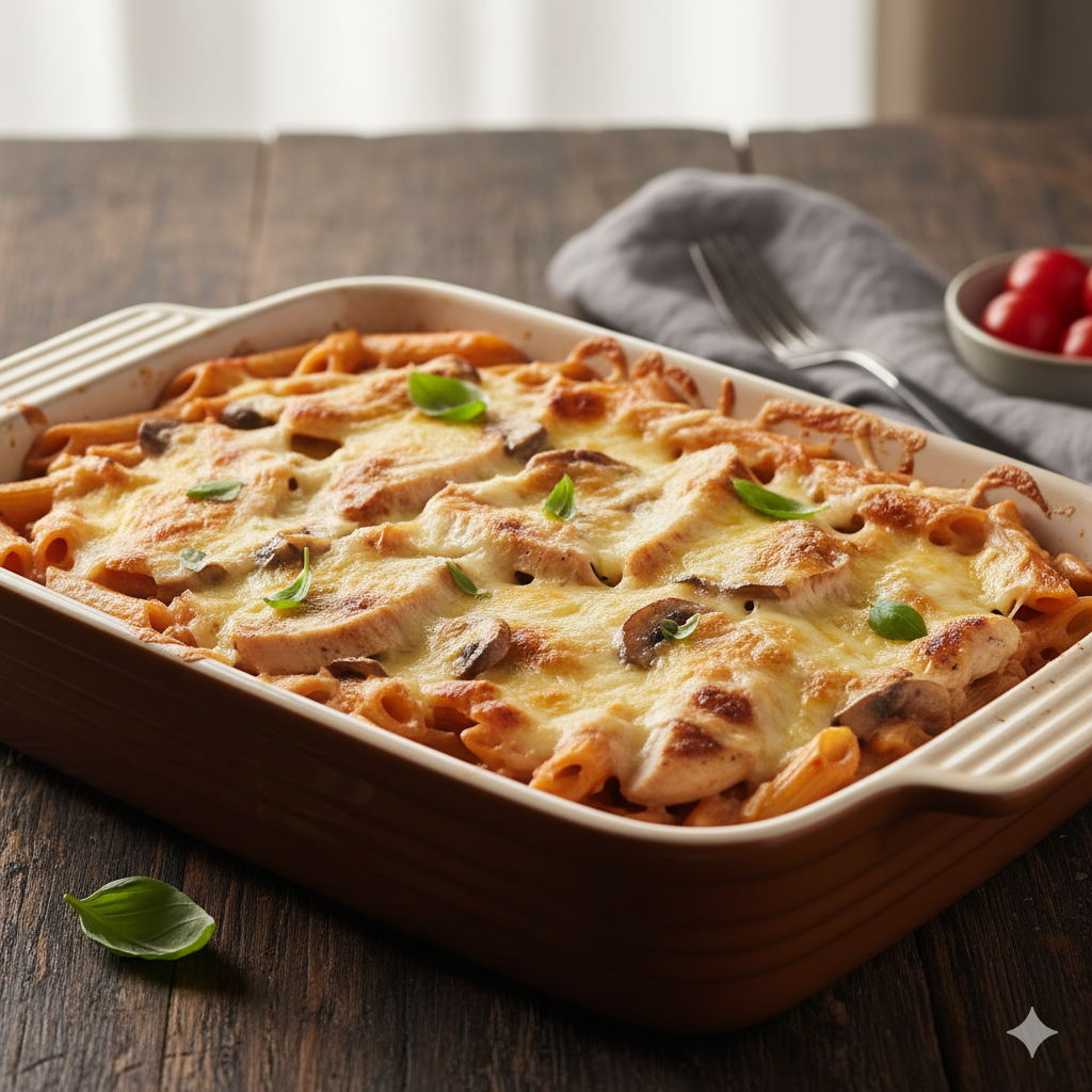 Penne Pollo al Forno