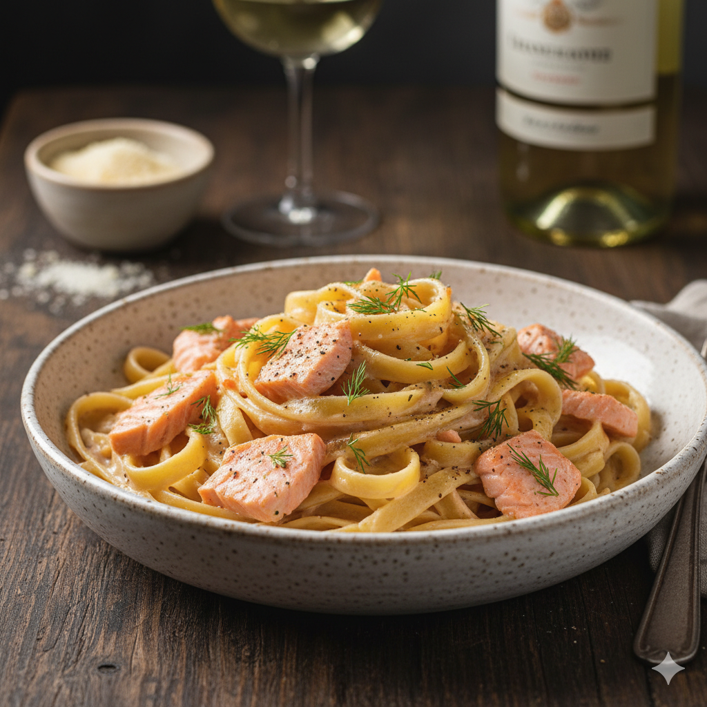 Tagliatelle Salmone