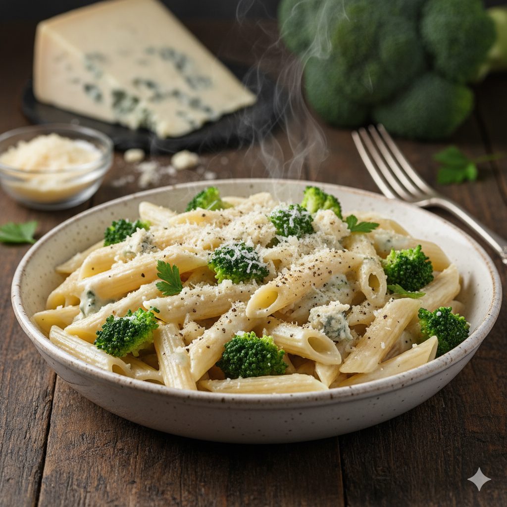 Penne Gorgonzola-Brokkoli