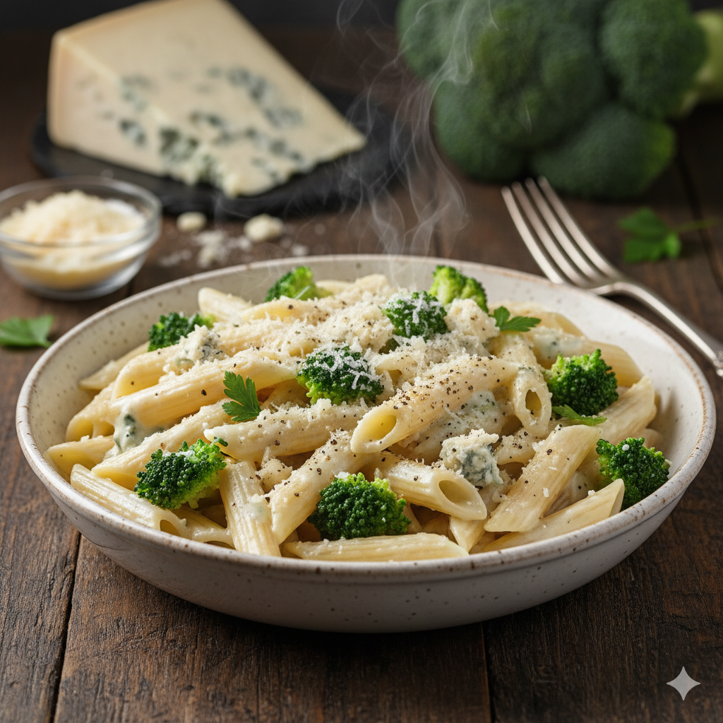 Penne Gorgonzola-Brokkoli